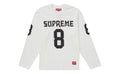 Supreme Affiliated L/S Football Top White