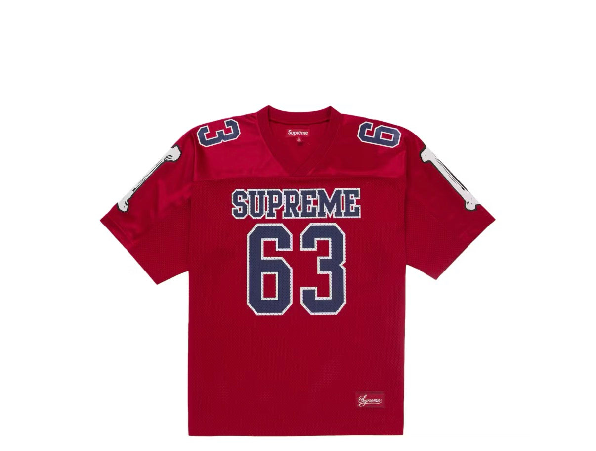 Supreme Bones Football Jersey Red