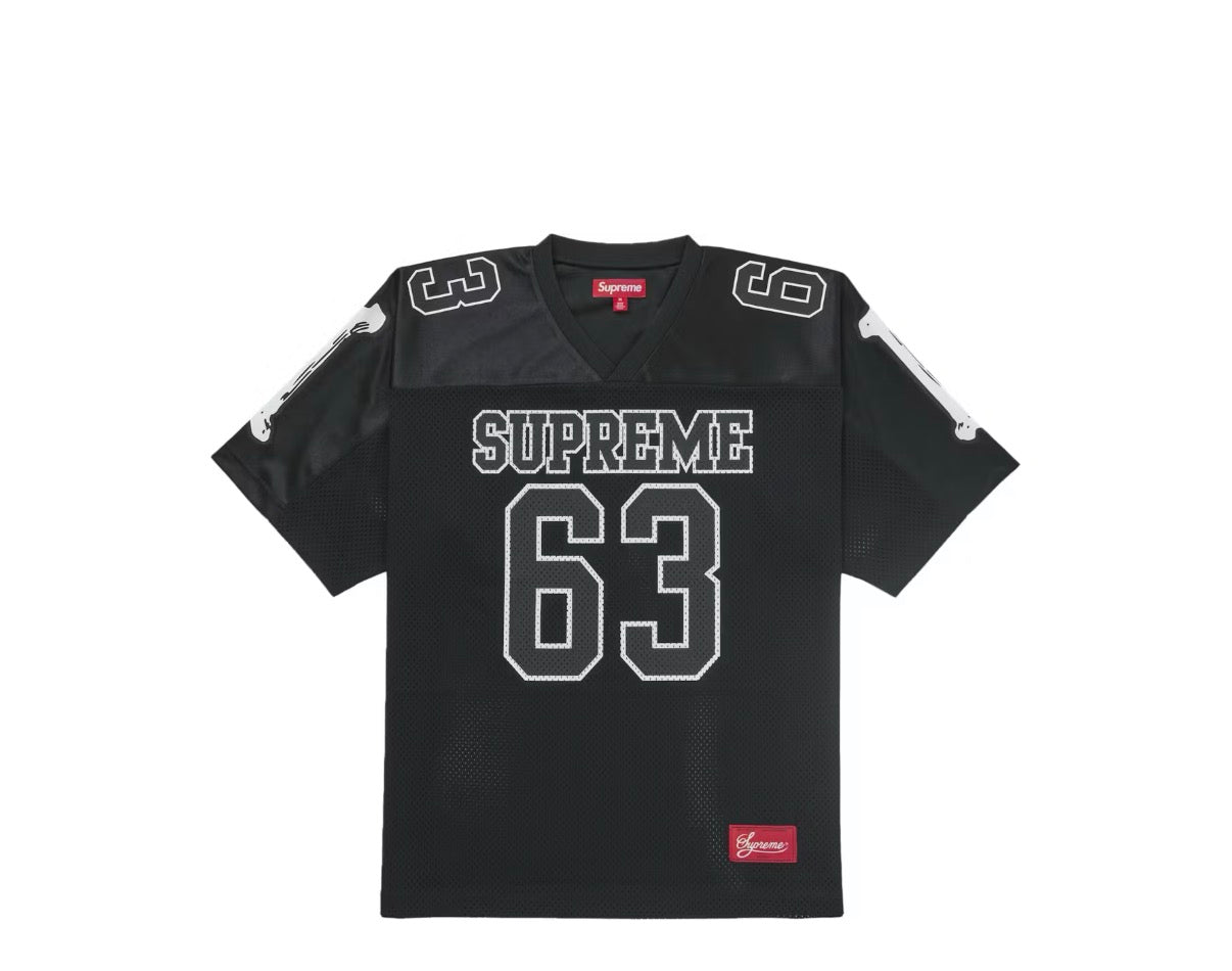 Supreme Bones Football Jersey Black