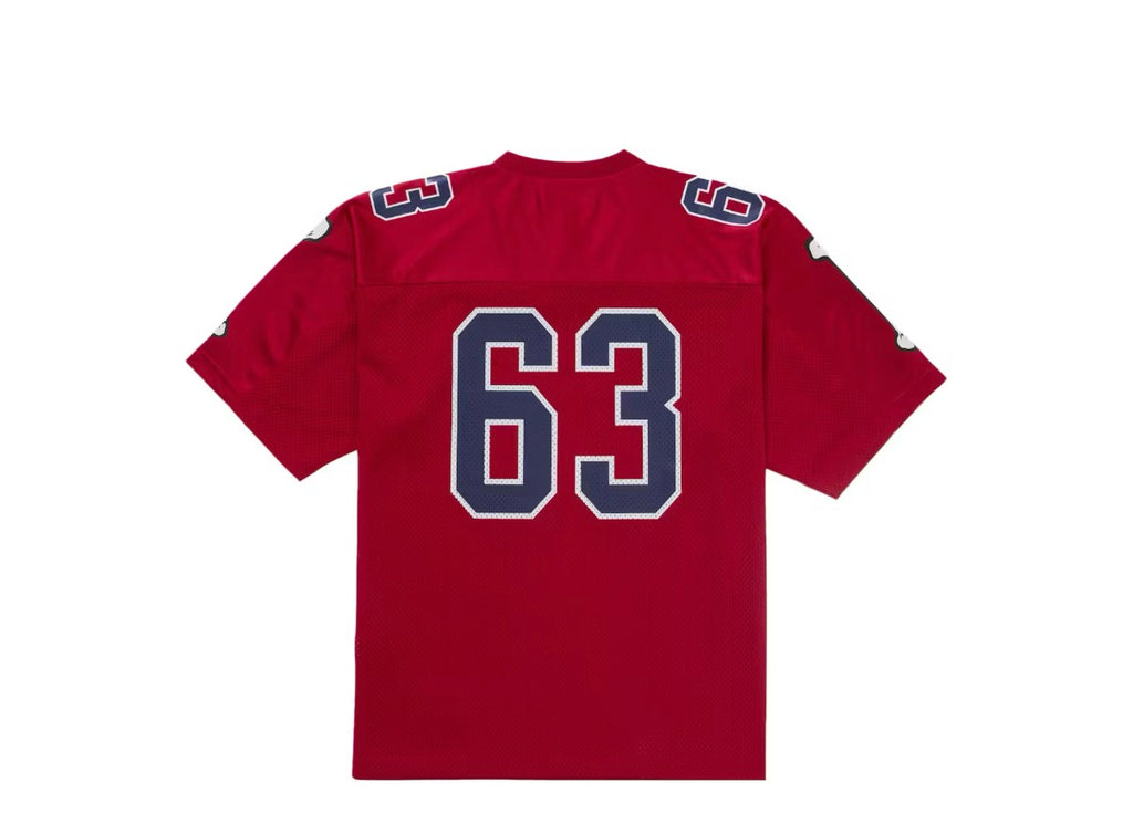 Supreme Bones Football Jersey Red