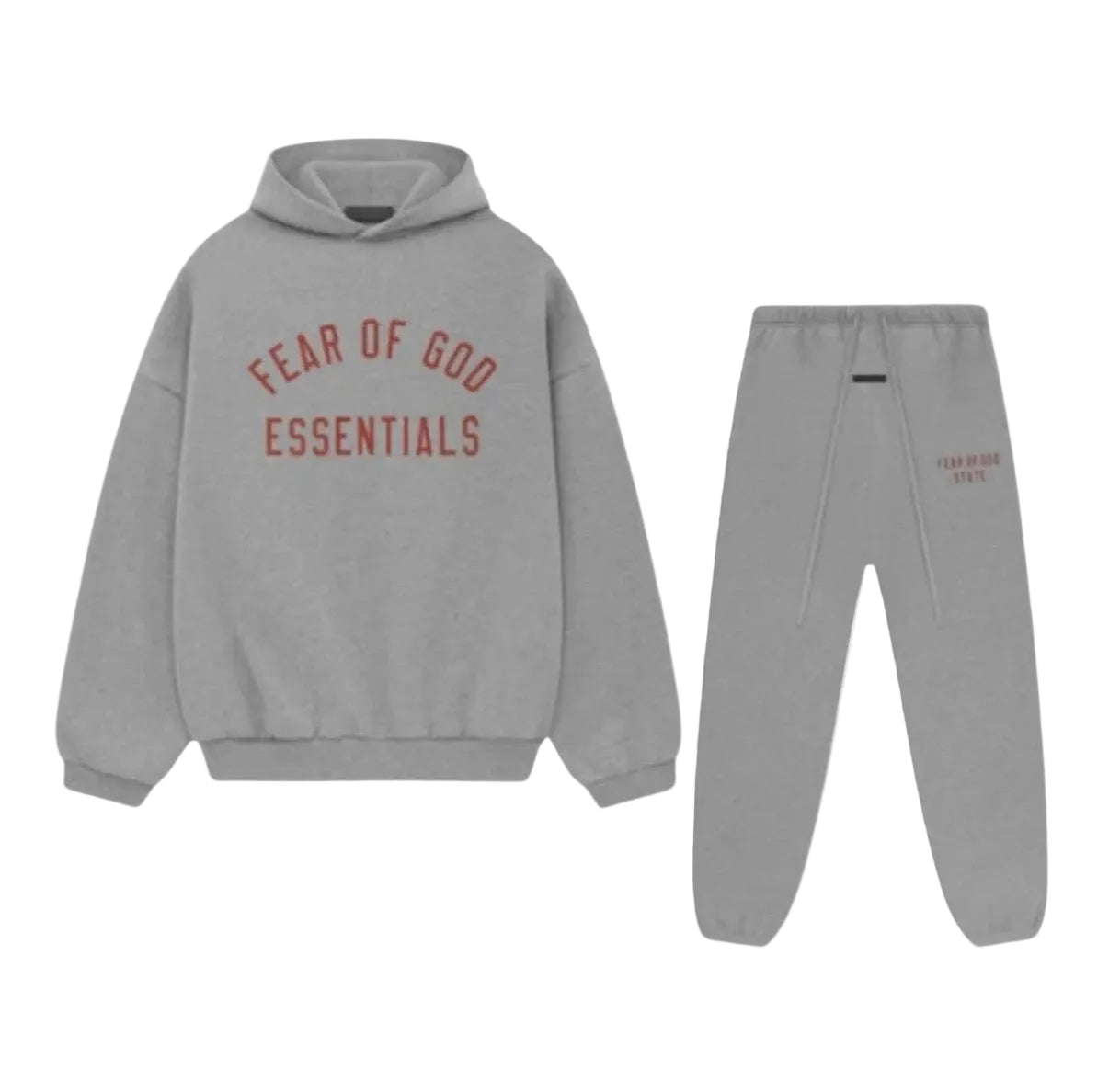 FOG - SS23 Grey/Red Essentials Tracksuit