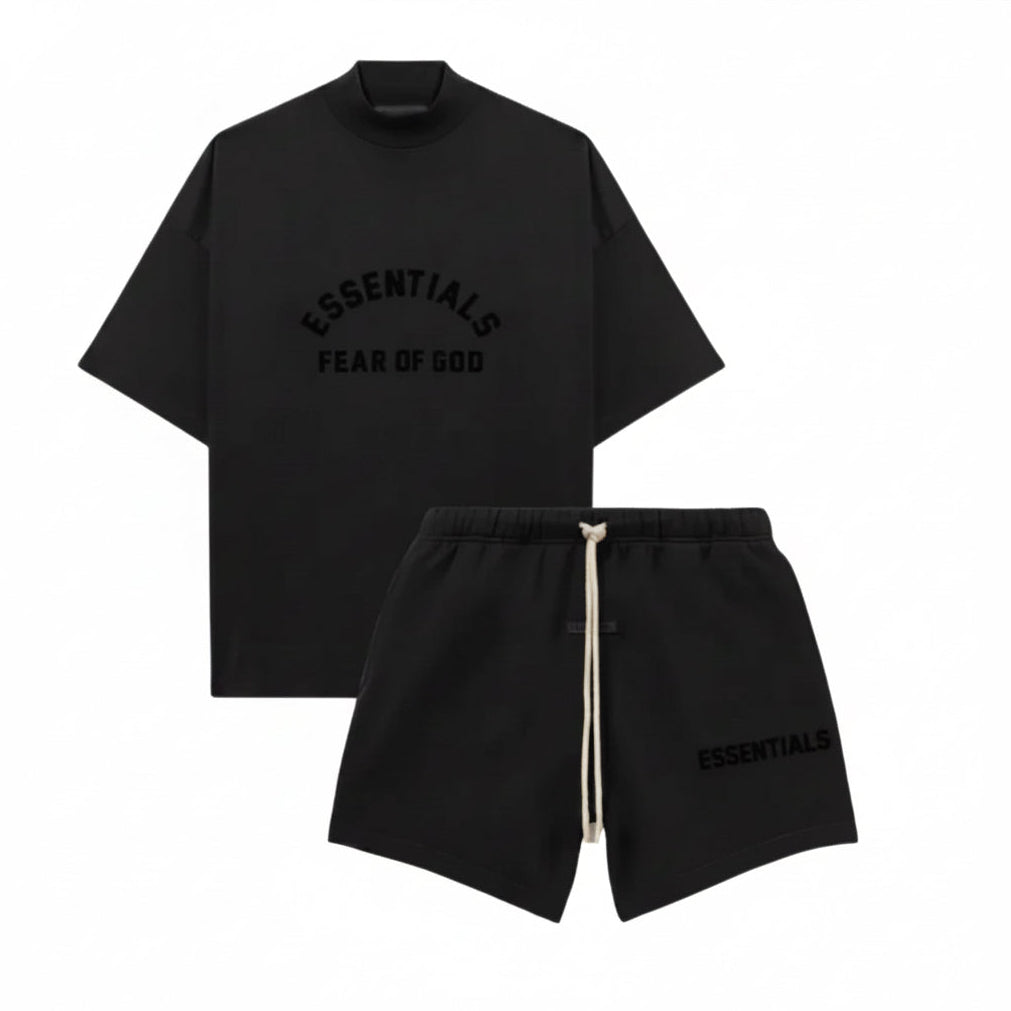 Fear of God Essentials SS23 Short Set - Jet Black